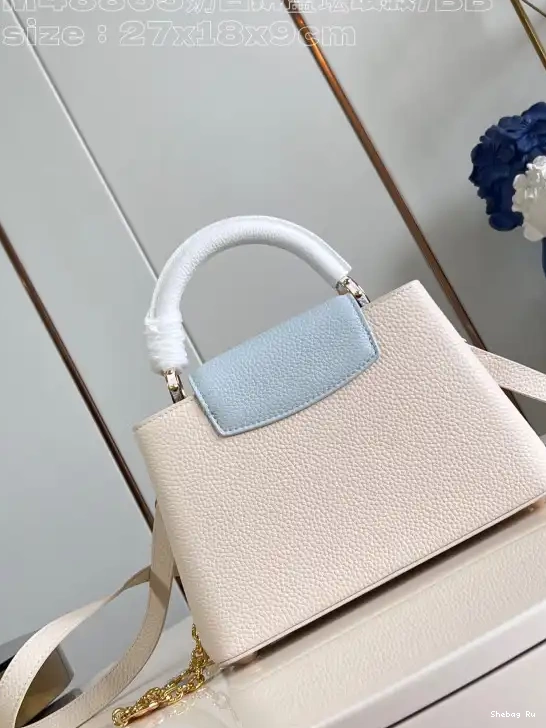 VUITTON BB-27*18*9CM CAPUCINES LOUIS 0627